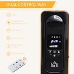 Homcom Oil Filled Radiator 2000W LED Timer Home - HOMCOM - Home Symphony