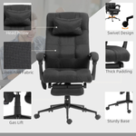Premium Massage Office Chair Height 112 To 120cm With 155 Degree Recline 5 Massage Modes Lumbar Heat For Home Use by N/A