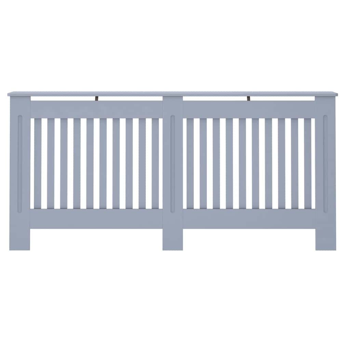 vidaXL Radiator Cover 172x19x81.5cm Slatted Home