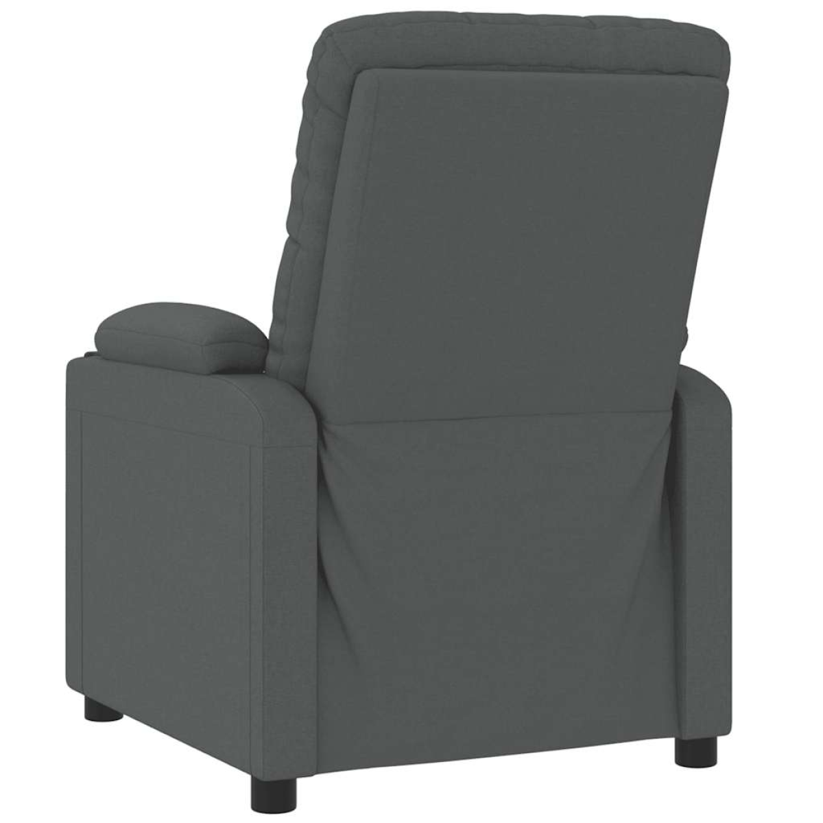 VidaXL Recliner Chair Dark Grey Plush Comfort Living Room - vidaXL - Home Symphony