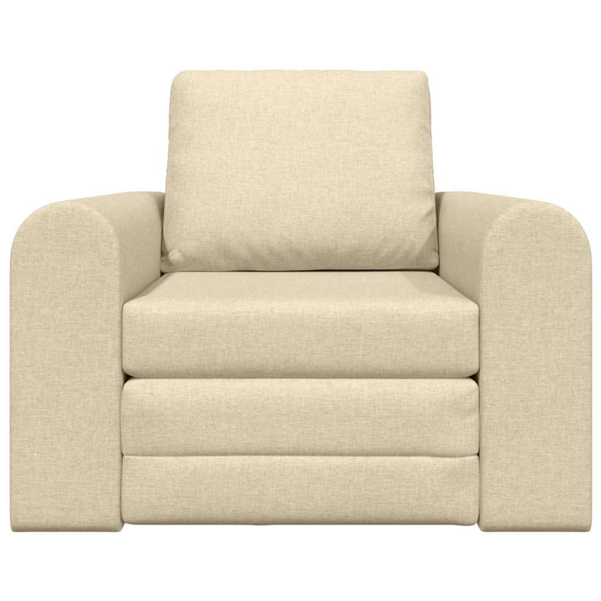 VidaXL Reading Chair 98x71x83 Cream Soft Fabric For Reading - vidaXL - Home Symphony