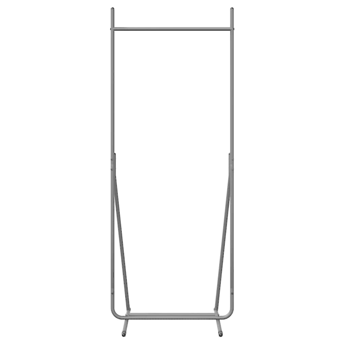 VidaXL Clothes Rack 62 x 48 x 158 cm Steel Minimalist Modern Wardrobe Organizer For Home - vidaXL - Home Symphony