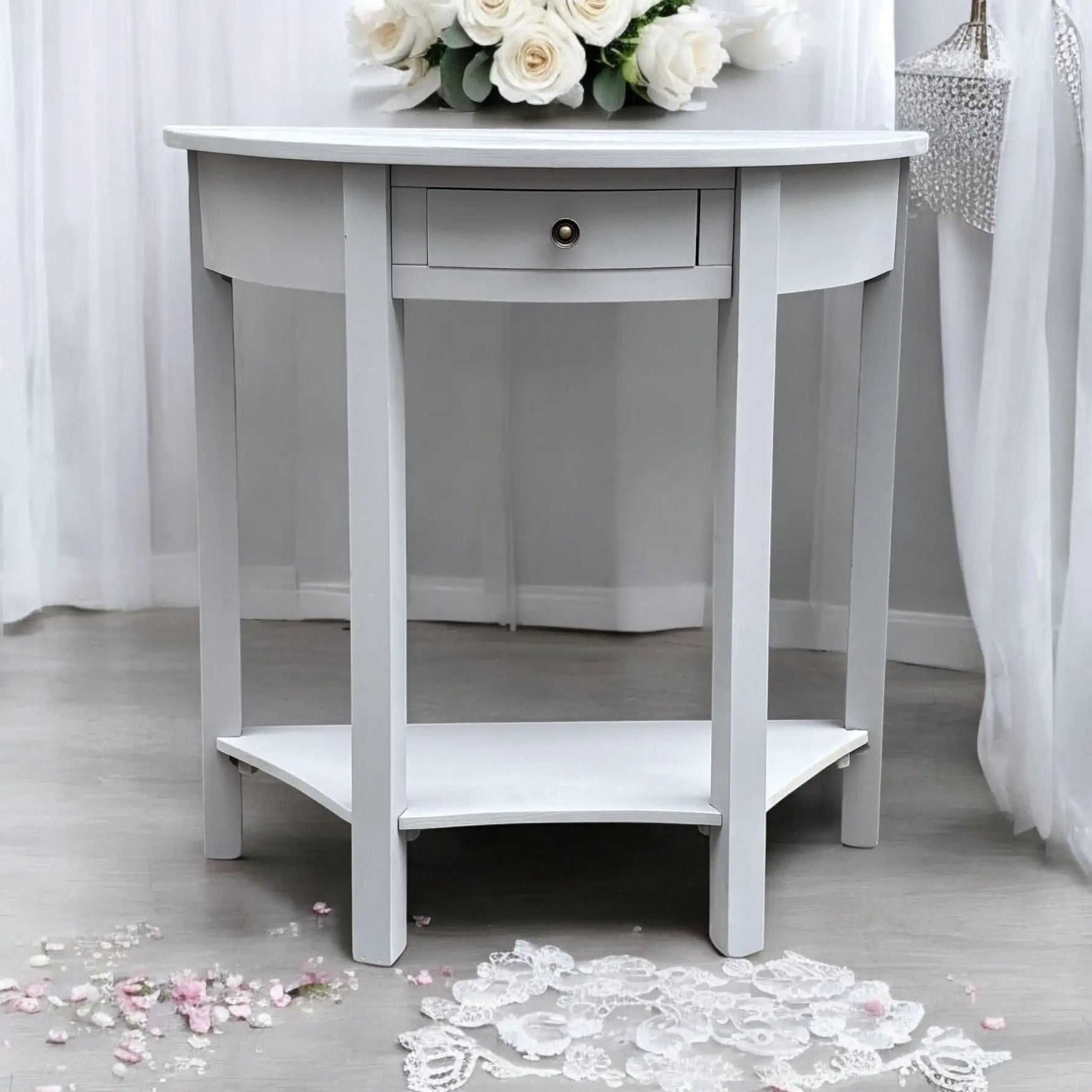 MSL 80CM 2 DRAWER SIDE TABLE - Bedside Table