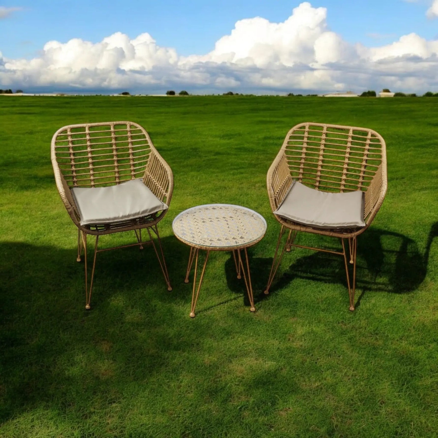 MSL RATTAN BISTRO SET - Bistro Sets
