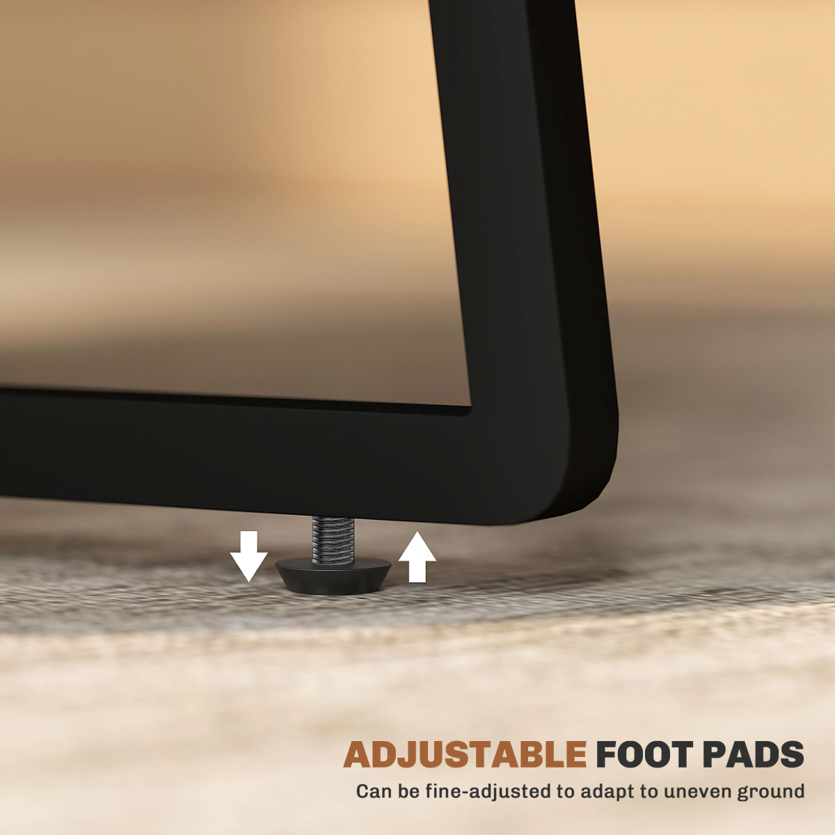 HOMCOM Round Coffee Table 90 cm Diameter Marble Effect Top Storage Shelf Two Tier Ideal for Living Rooms - HOMCOM - Home Symphony