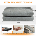 Homcom Office Chair High Back Adjustable Lumbar Home Office cushion with inflatable lumbar support and thick foam