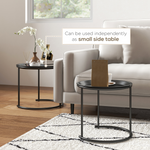 HOMCOM Nesting Tables Tray Removable Living Room - HOMCOM - Home Symphony