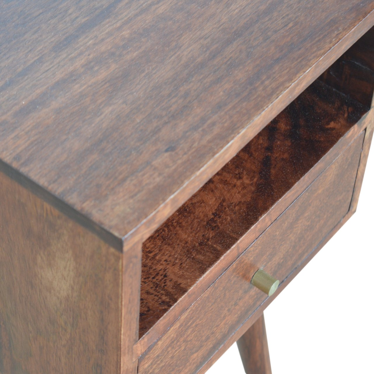Artisan Bedside Table Mini Cherry Drawer Bedroom - Artisan Furniture - Home Symphony