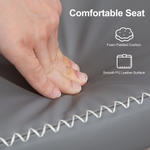 N/A Premium PU Leather Storage Bench 7cm Cushion Home - Shoe Storage