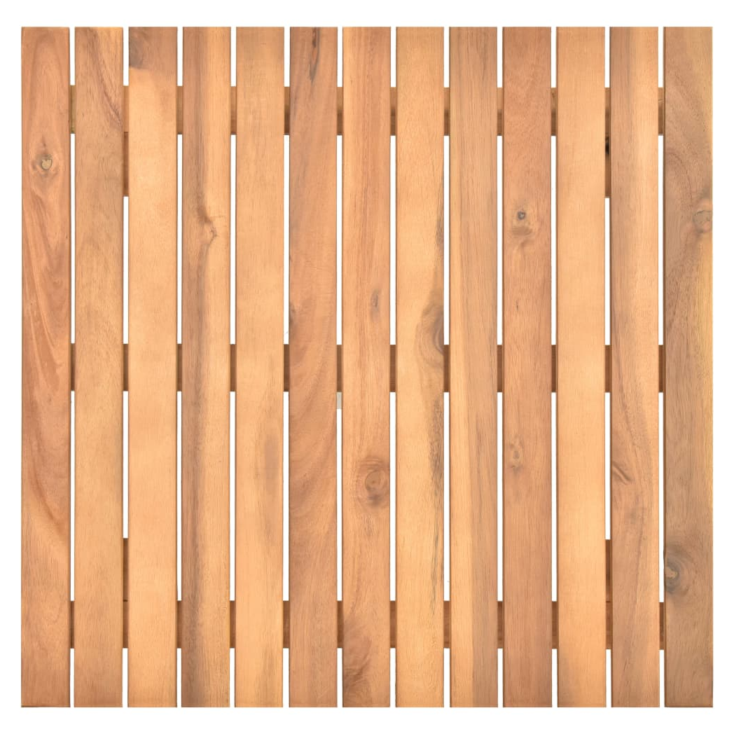 VidaXL Garden Coffee Table 60x60x36 cm Solid Acacia Wood Outdoor Patio All Weather - vidaXL - Home Symphony