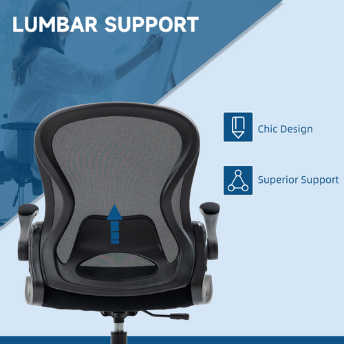 Vinsetto Draughtsman Chair Tall Office Chair w/ Adjustable Footrest Ring Black offers ergonomic support and chic design.