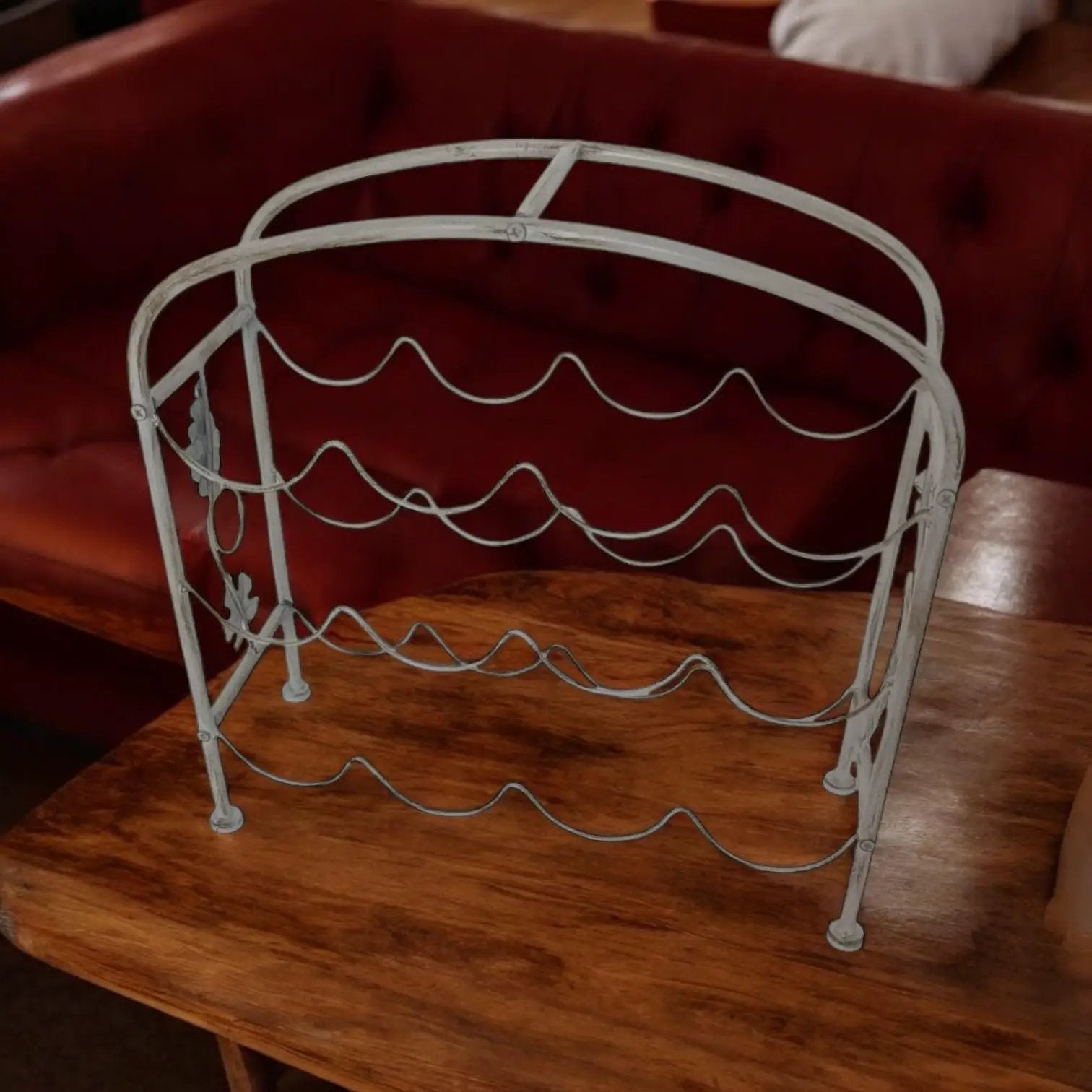 MSL 40CM 12 BOTTLE CREAM WINE HOLDER - Wine Rack