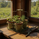 MSL GREEN 4 POT PLANTER - Planters
