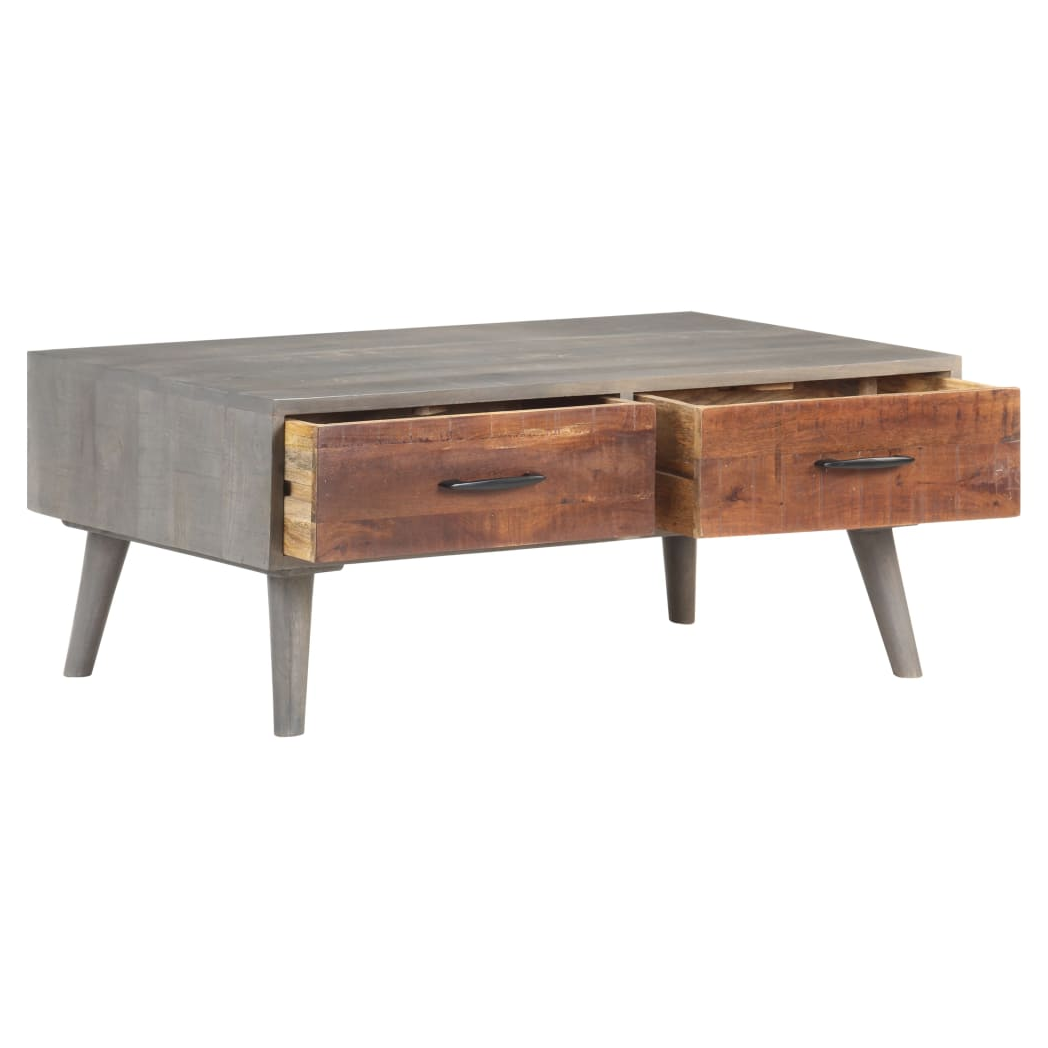 VidaXL Coffee Table 100x60x40 Solid Mango Wood