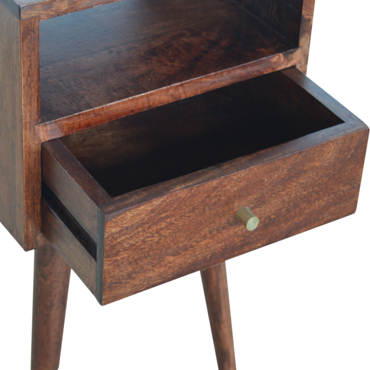 Artisan Bedside Table Mini Cherry Drawer Bedroom - Artisan Furniture - Home Symphony