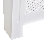 HOMCOM MDF Radiator Cover 78Lx19Wx82Hcm Diamond Grill - Radiator
