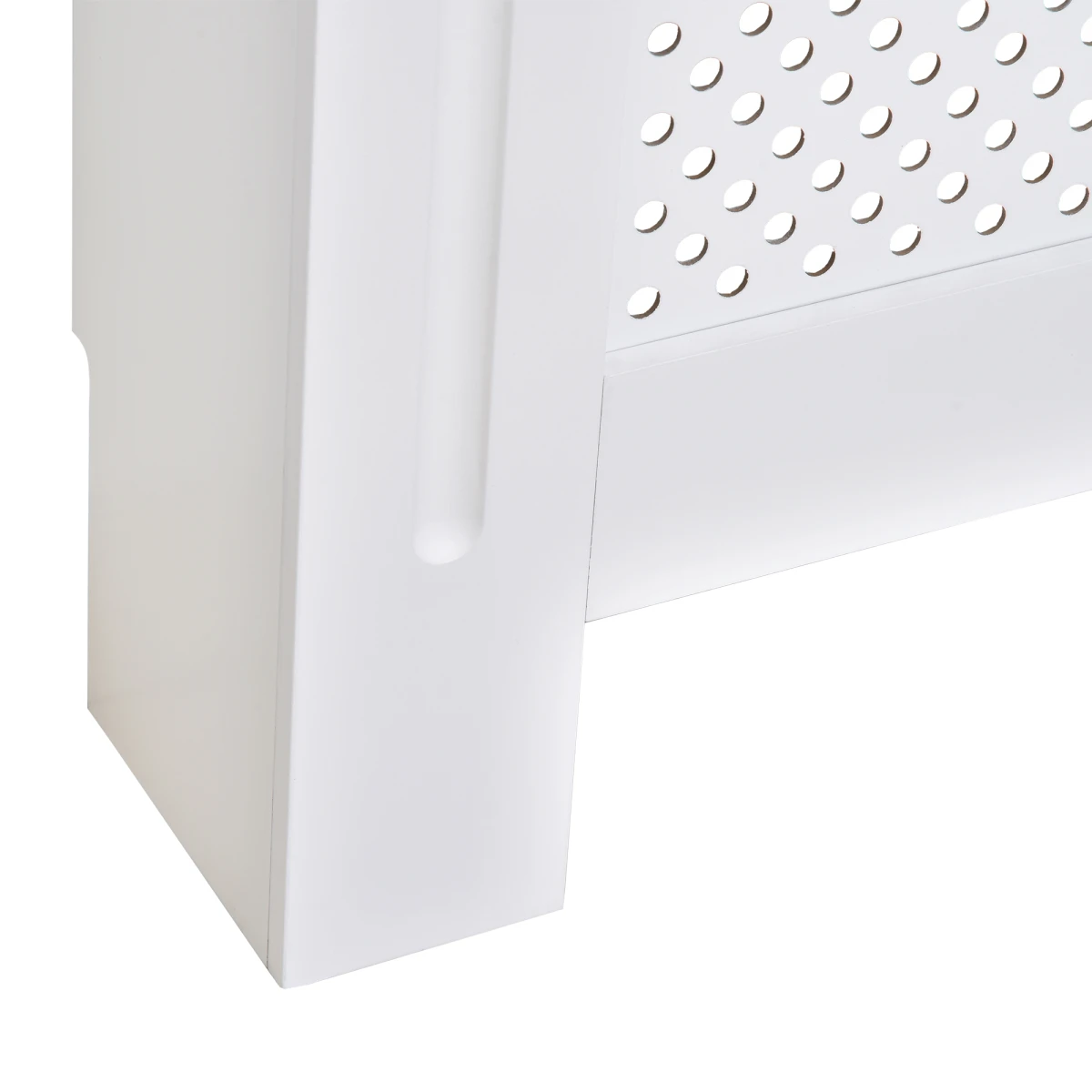 HOMCOM MDF Radiator Cover 78Lx19Wx82Hcm Diamond Grill - Radiator