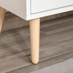 Unbranded Scandi Floor Cabinet Compact ThreeSection Bedroom - Sideboard