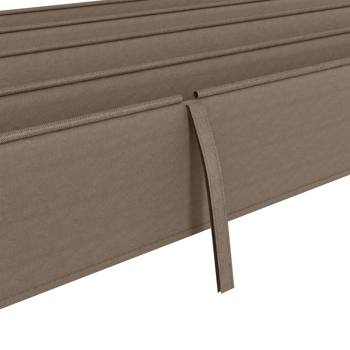 Outsunny Outsunny Pergola Sun Shade Cover Roof Replacement for 3 x 2.15m Pergola, Coffee - Gazebos