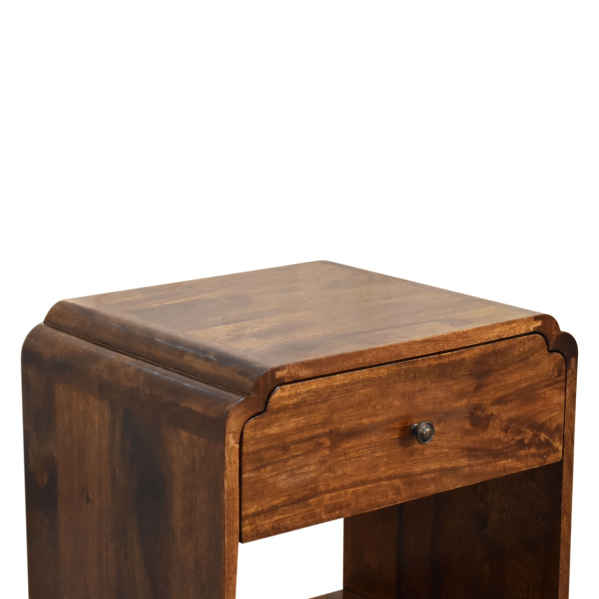 Artisan Furniture Bedside Table Solid Wood Drawer And Shelf For Bedroom Storage Solutions - Artisan Furniture - Home Symphony