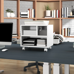 HOMCOM Homcom Printer Stand On Wheels For Home Office - Desk