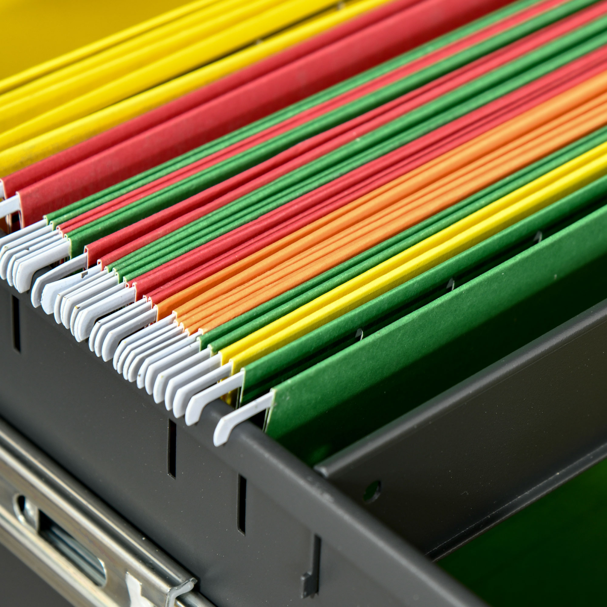 Vinsetto 2-Drawer Locking File Cabinet Office