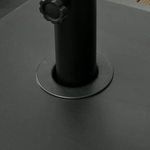 Outsunny Garden Parasol Base Outdoor Market Umbrella Stand 43kg Water or 60kg Sand Filled - Parasol
