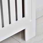 Homcom Radiator Cover Slatted 152x19x81cm Home by Homcom