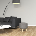 HOMCOM Round Storage Ottoman Compact Hidden - HOMCOM - Home Symphony