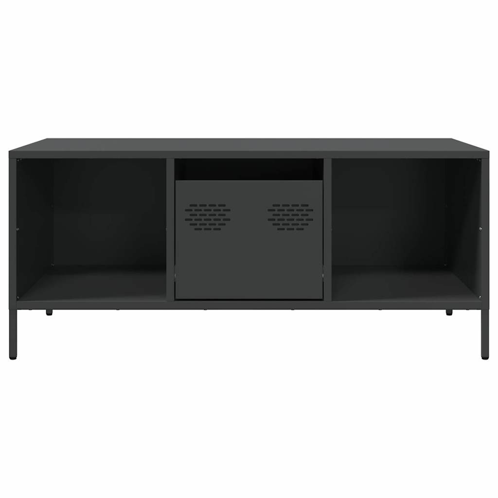 Premium Grade VidaXL Coffee Table 101.5x50x43.5 Cm Cold Rolled Steel For Living Room