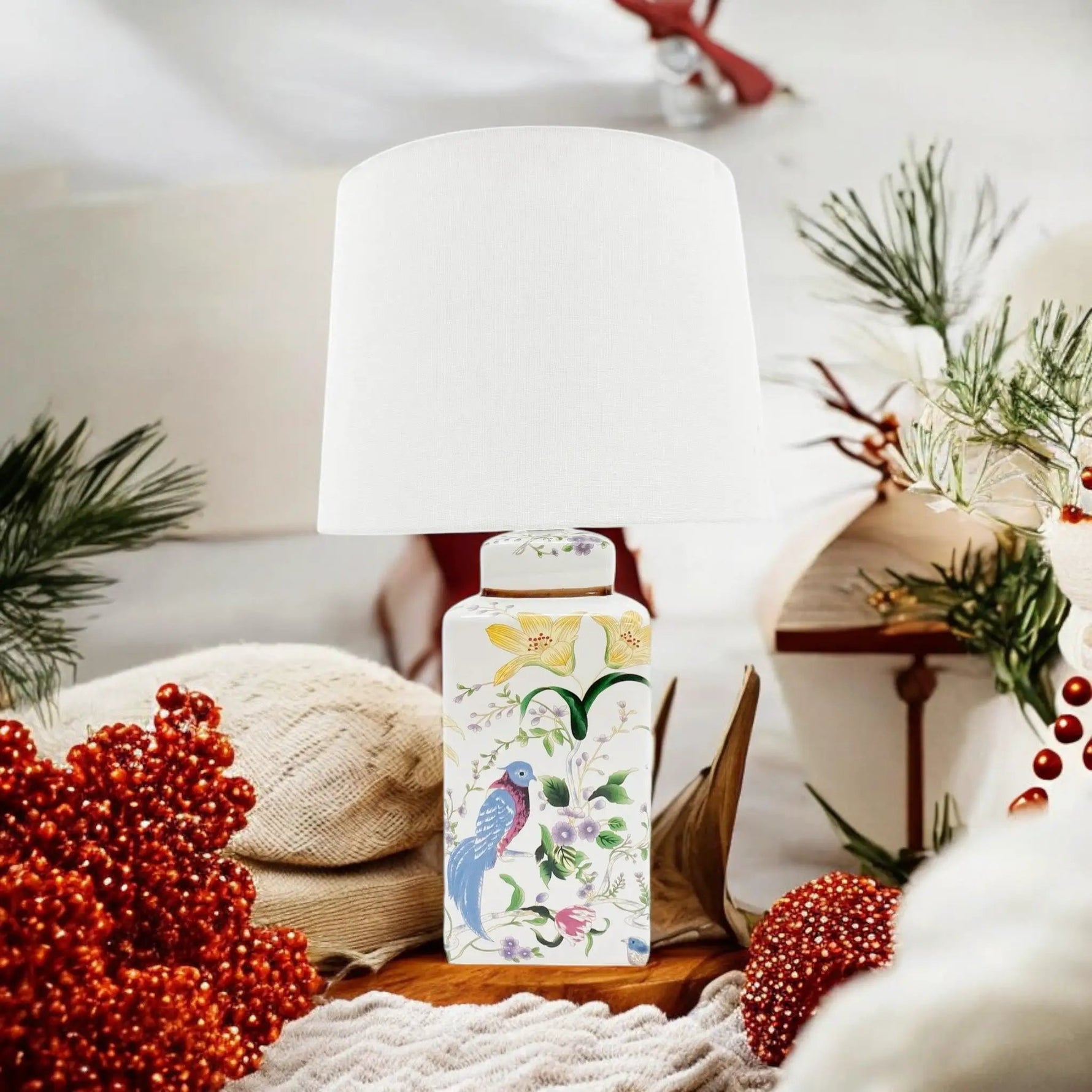 MSL 41CM CERAMIC TABLE LAMP - Lamp