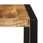vidaXL vidaXL Dining Table Solid Rough Mango Wood 180 cm - Dining Table