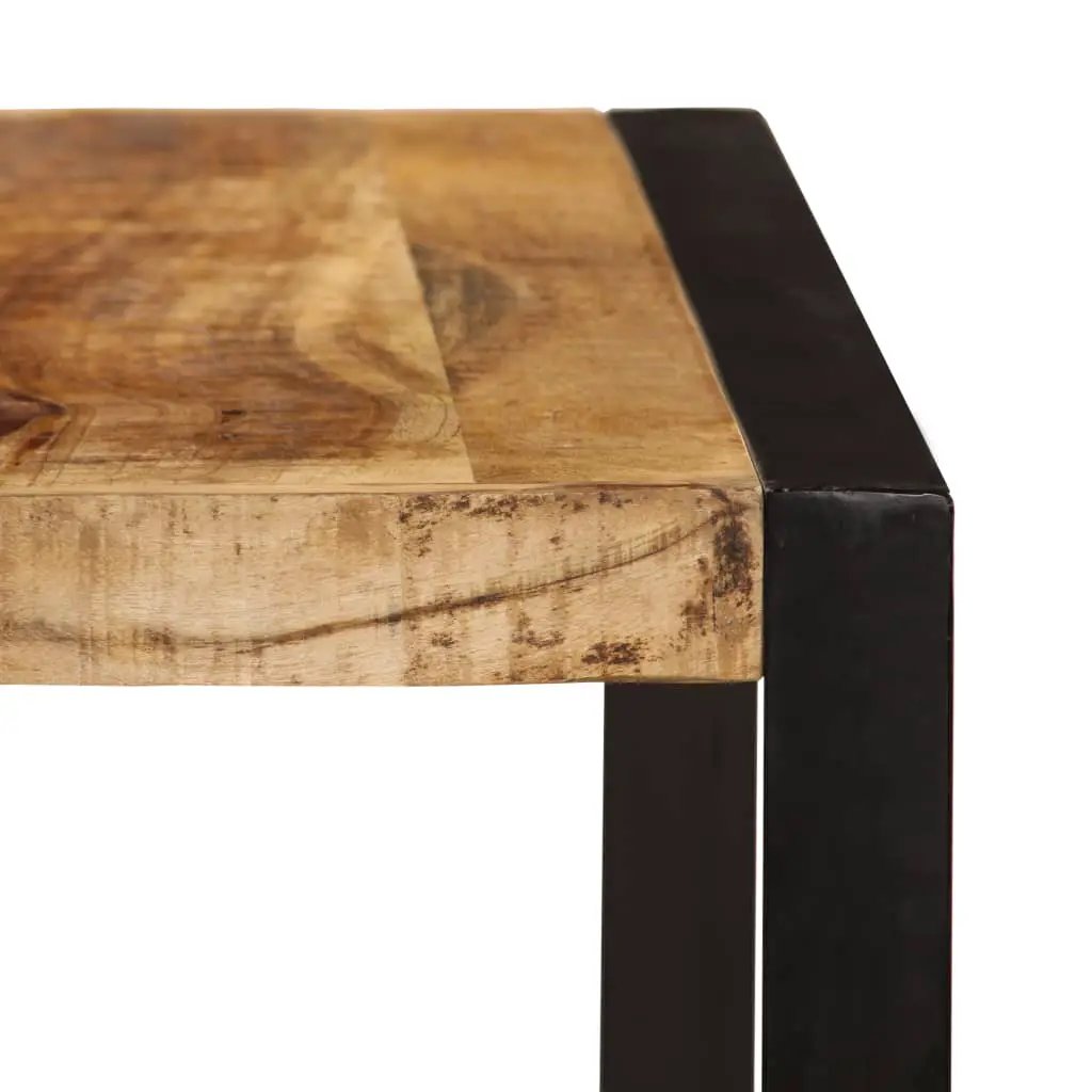 vidaXL vidaXL Dining Table Solid Rough Mango Wood 180 cm - Dining Table