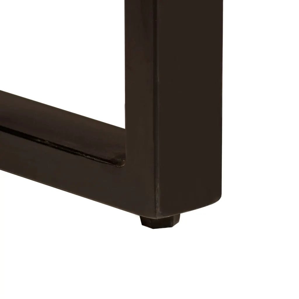 vidaXL vidaXL Dining Table Solid Rough Mango Wood 180 cm - Dining Table