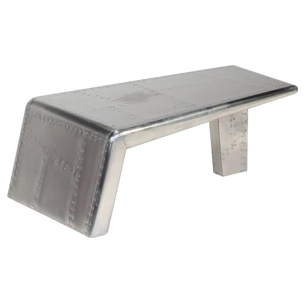 VidaXL Aviator Coffee Table Aluminium Vintage by vidaXL