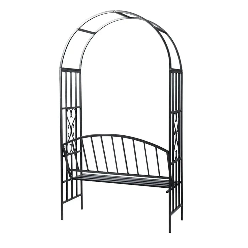 vidaXL vidaXL Garden Rose Arch with Bench - Garden Chairs
