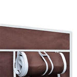 vidaXL vidaXL Fabric Wardrobe Brown - Wardrobe