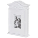vidaXL vidaXL Key Cabinet with Photo Frame White - Photo Frame