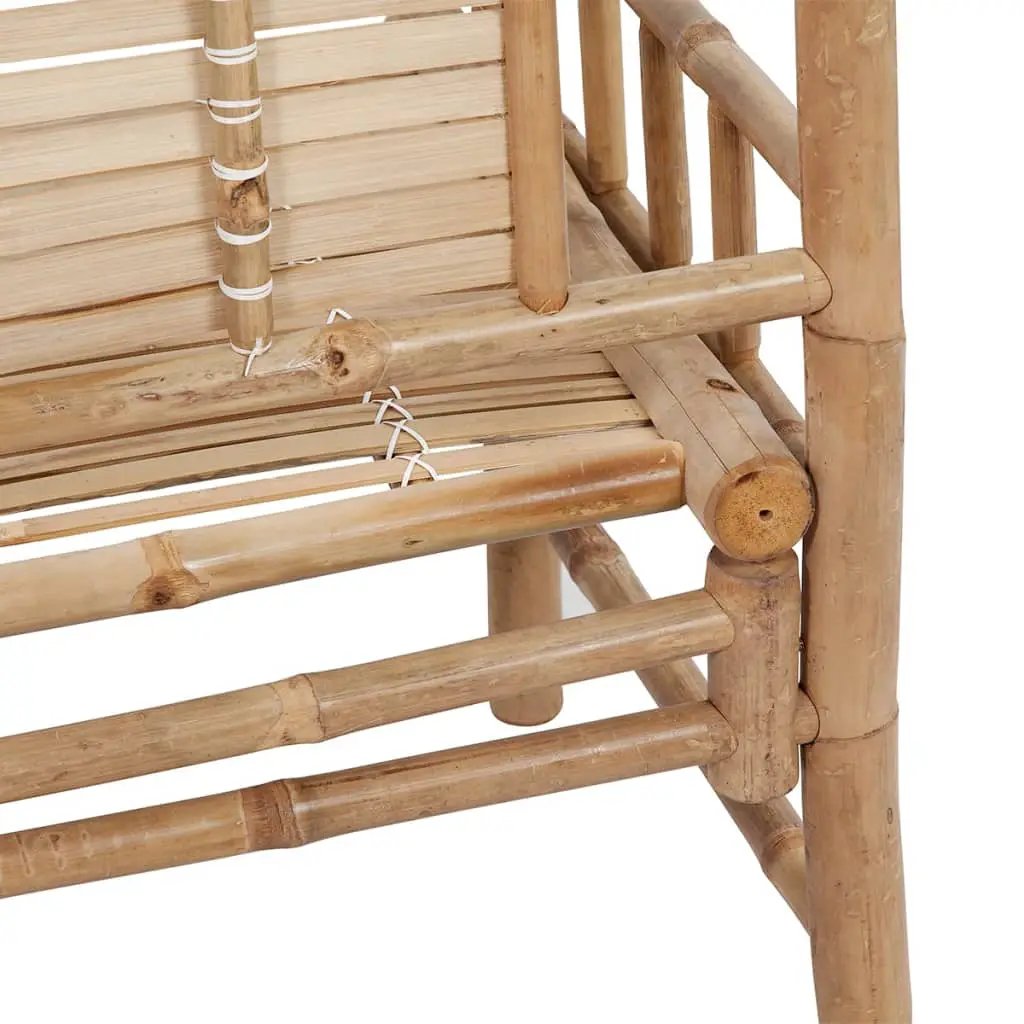 vidaXL vidaXL Garden Bench 120 cm Bamboo - Garden Chairs