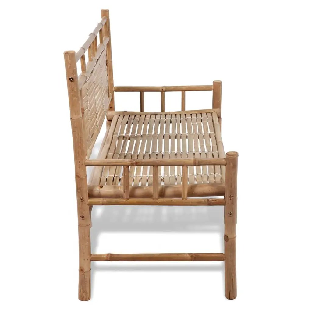 vidaXL vidaXL Garden Bench 120 cm Bamboo - Garden Chairs