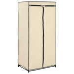 vidaXL vidaXL Wardrobe Cream 75x50x160 cm - Wardrobe