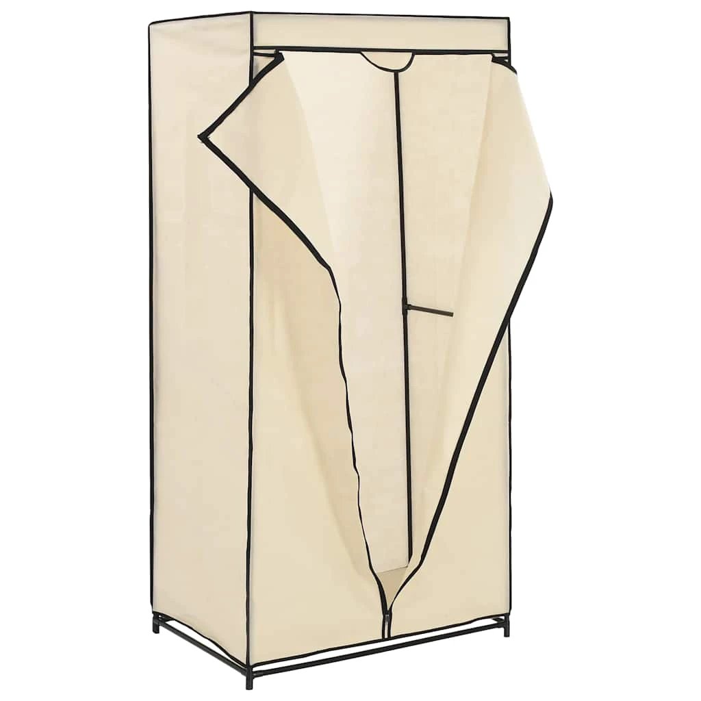 vidaXL vidaXL Wardrobe Cream 75x50x160 cm - Wardrobe
