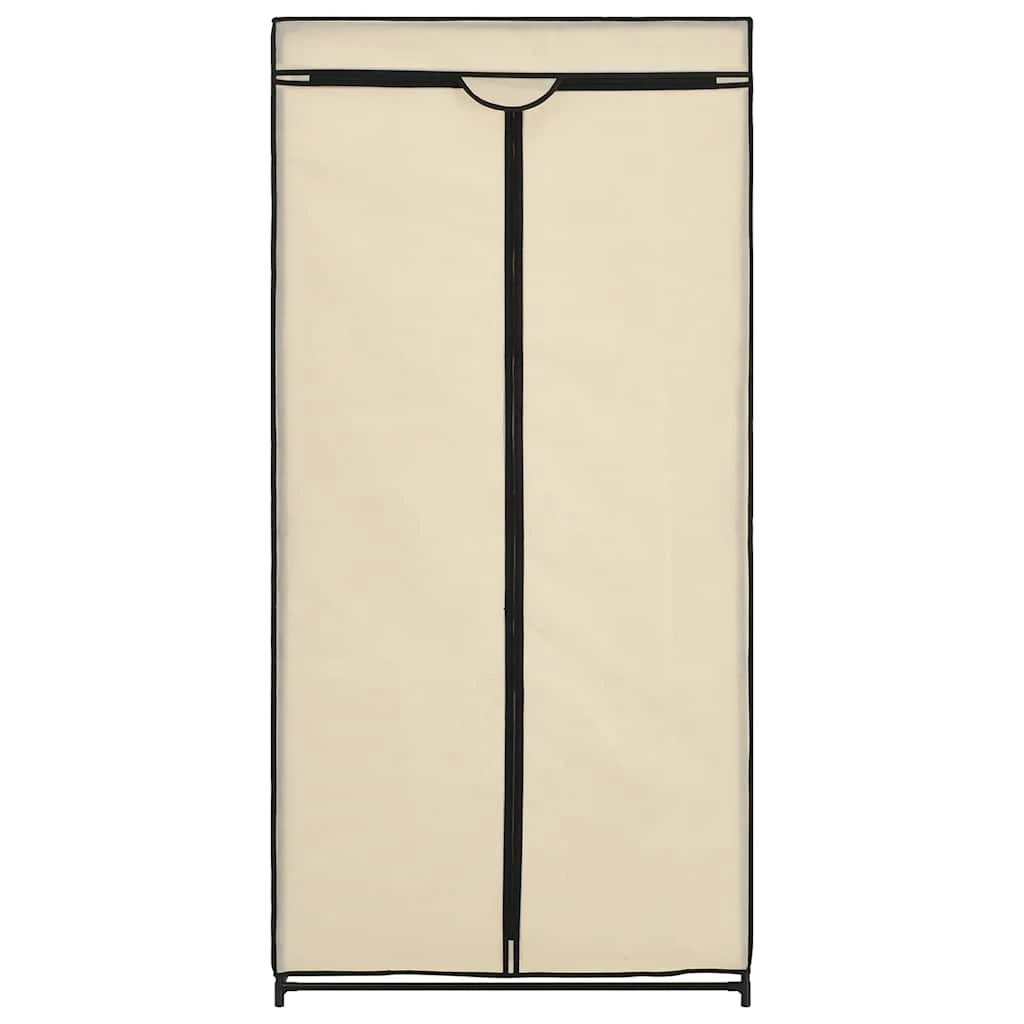 vidaXL vidaXL Wardrobe Cream 75x50x160 cm - Wardrobe