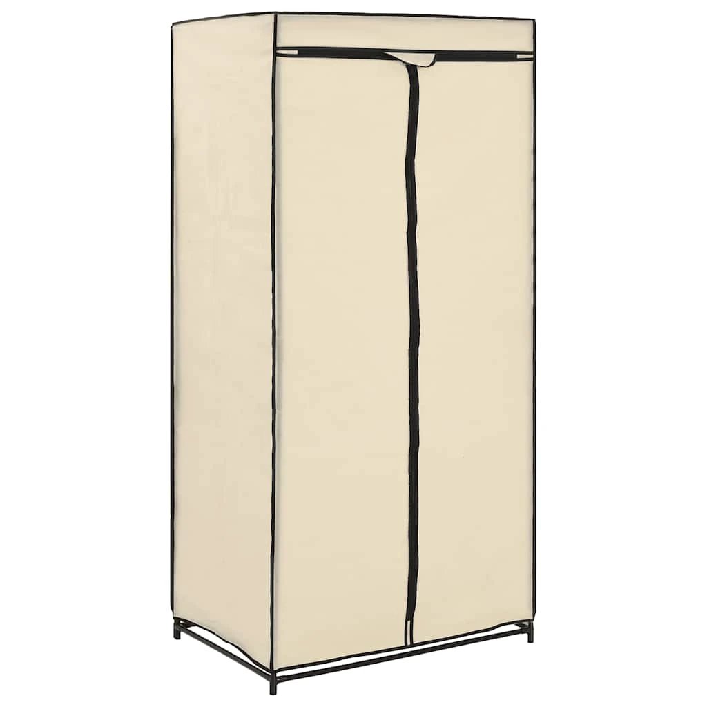 vidaXL vidaXL Wardrobes 2 pcs Cream 75x50x160 cm - Wardrobe