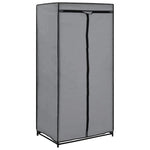 vidaXL vidaXL Wardrobes 2 pcs Grey 75x50x160 cm - Wardrobe