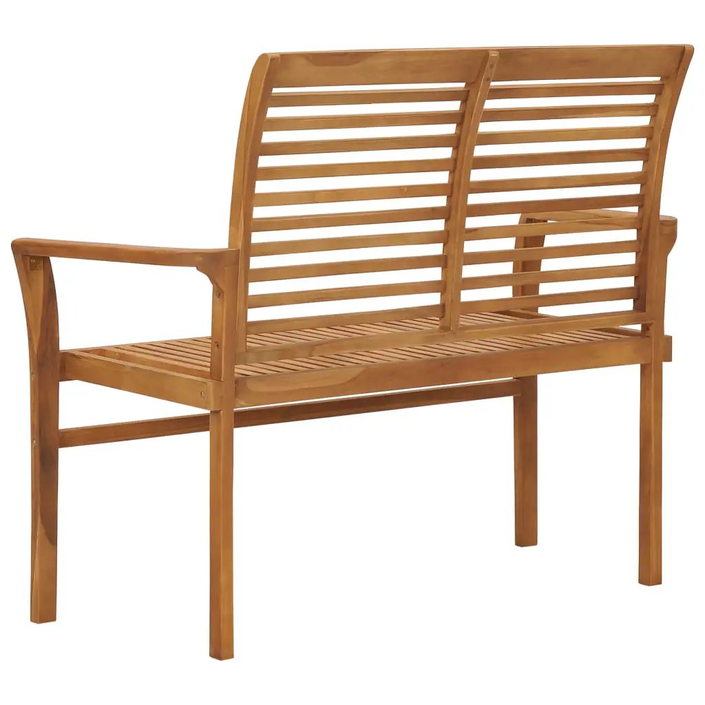 vidaXL vidaXL Garden Bench 112 cm Solid Teak Wood - Garden Chairs