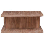 vidaXL vidaXL Coffee Table 70x70x30 cm Solid Teak Wood - Coffee Table
