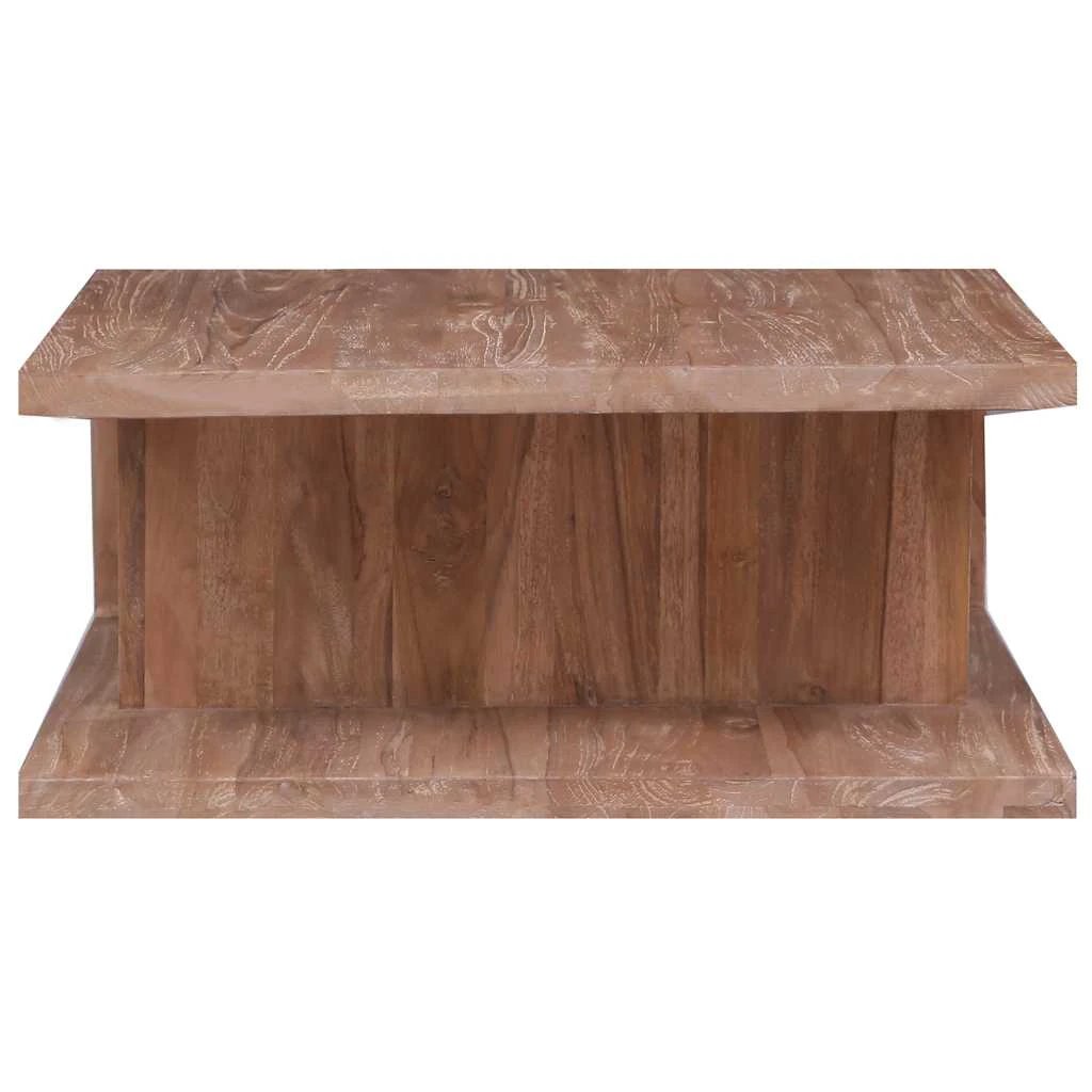 vidaXL vidaXL Coffee Table 70x70x30 cm Solid Teak Wood - Coffee Table