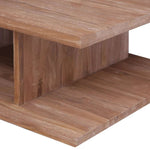 vidaXL vidaXL Coffee Table 70x70x30 cm Solid Teak Wood - Coffee Table