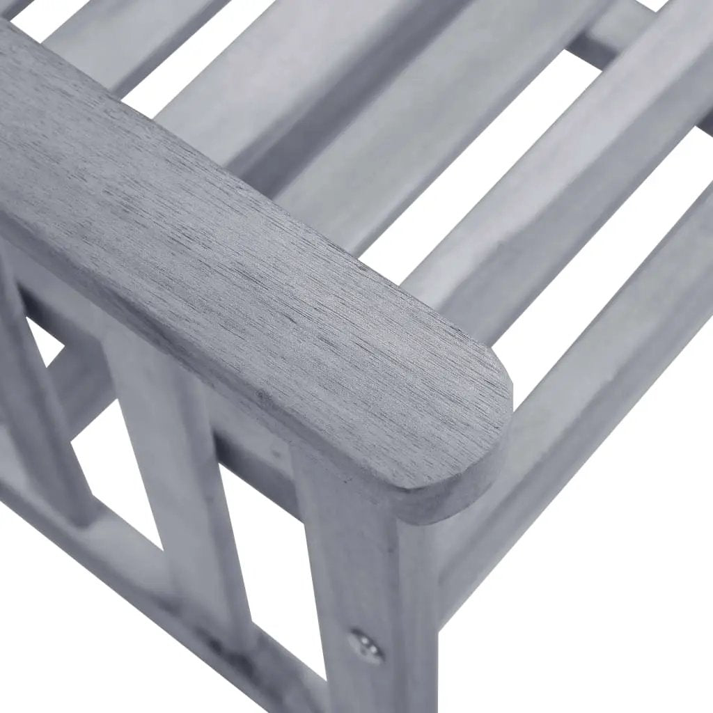 vidaXL vidaXL Garden Chairs with Tea Table 159x61x92 cm Solid Acacia Wood - Garden Chairs